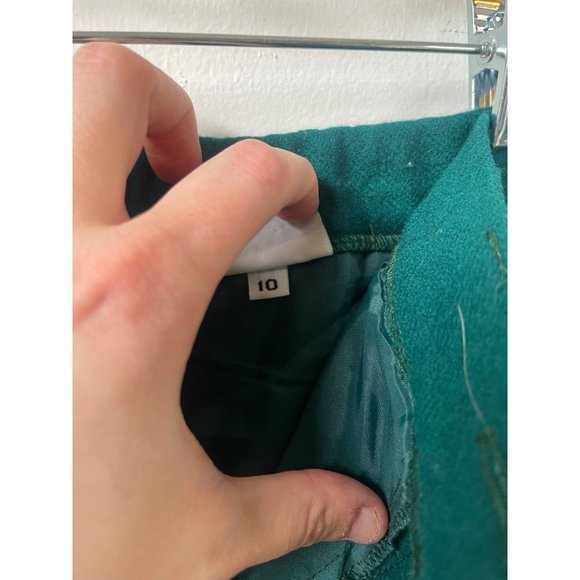 Vintage women’s hunter green size 10 Russ‎ 100% wool pants - Picture 4 of 9
